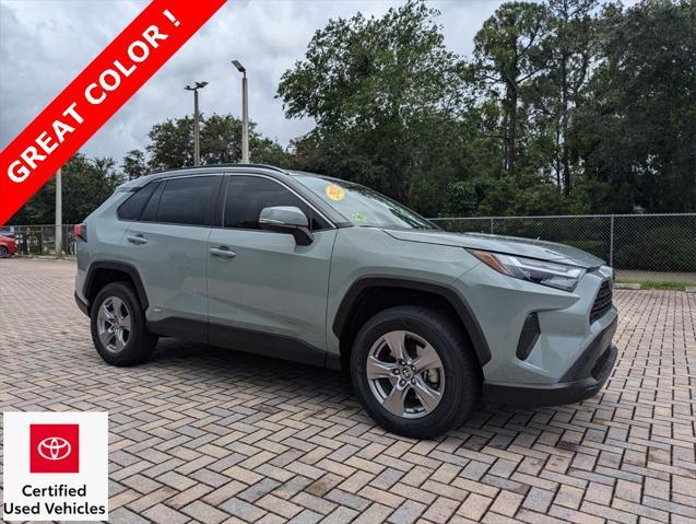 used 2023 Toyota RAV4 Hybrid car, priced at $32,981