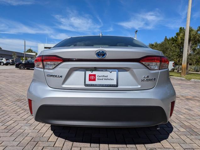 used 2023 Toyota Corolla Hybrid car, priced at $23,981