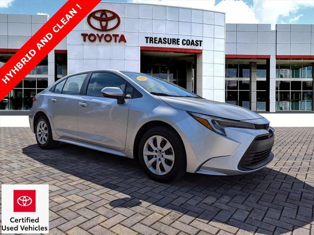 used 2023 Toyota Corolla Hybrid car, priced at $23,981