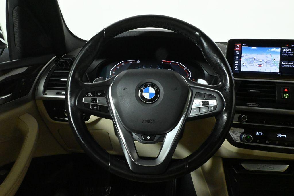 used 2021 BMW X3 car, priced at $34,986