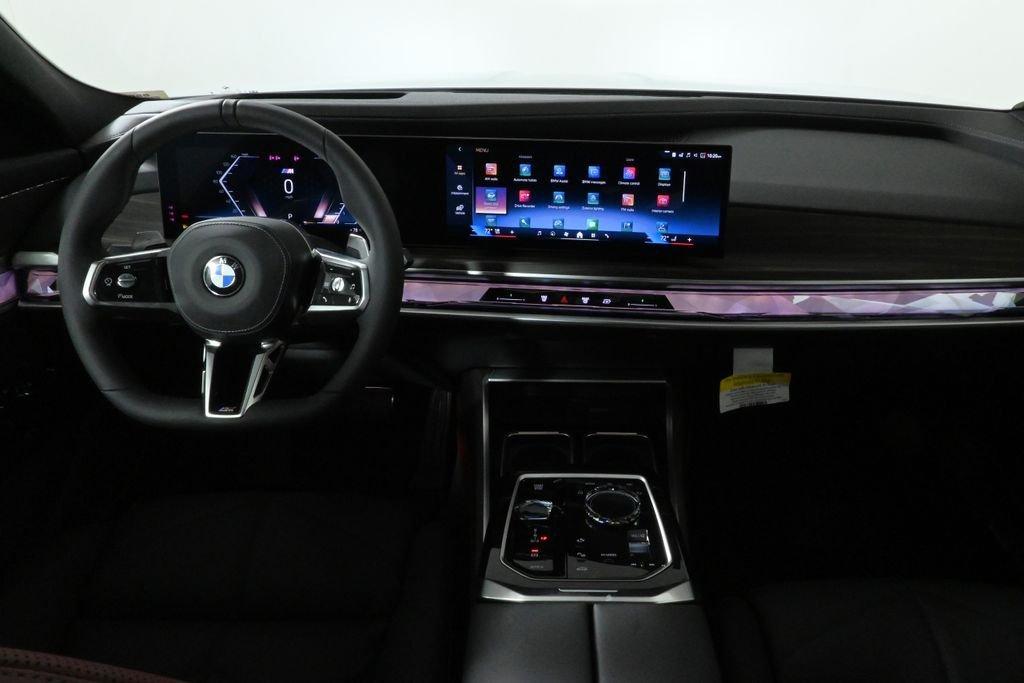 new 2025 BMW 740 car, priced at $106,175