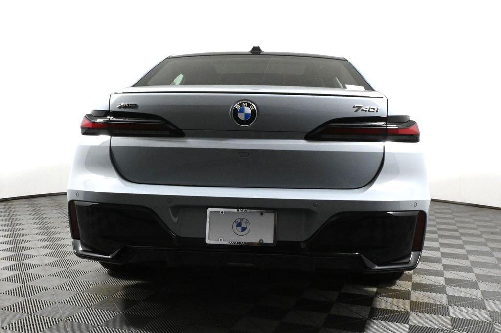 new 2025 BMW 740 car, priced at $106,175