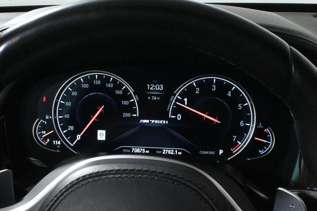 used 2019 BMW M760 car, priced at $45,995