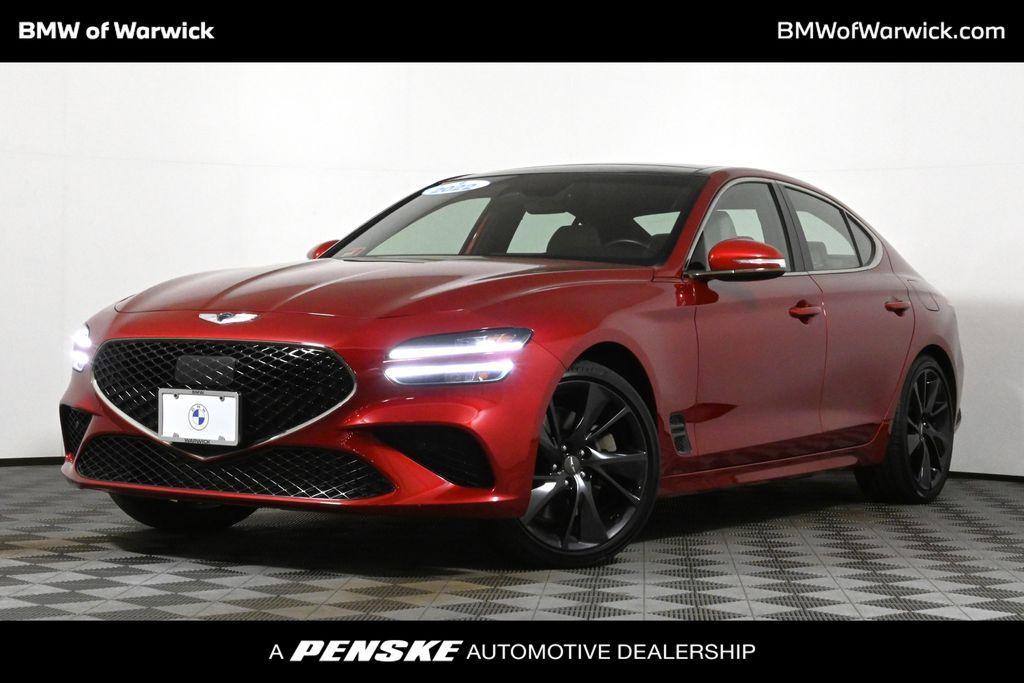 used 2022 Genesis G70 car, priced at $34,339