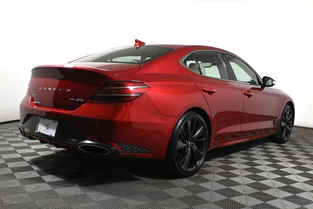 used 2022 Genesis G70 car, priced at $31,899