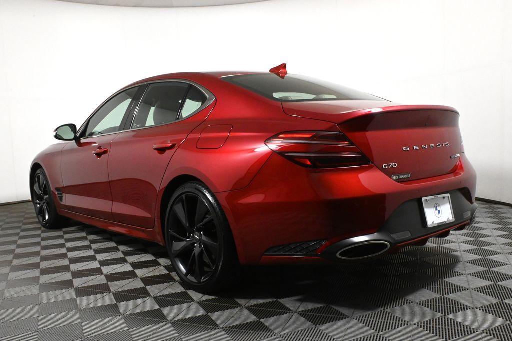 used 2022 Genesis G70 car, priced at $31,899