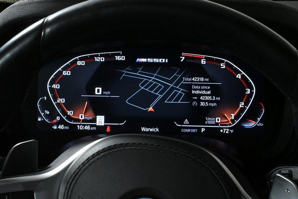 used 2023 BMW M550 car, priced at $60,995