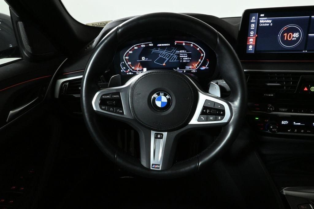 used 2023 BMW M550 car, priced at $60,995
