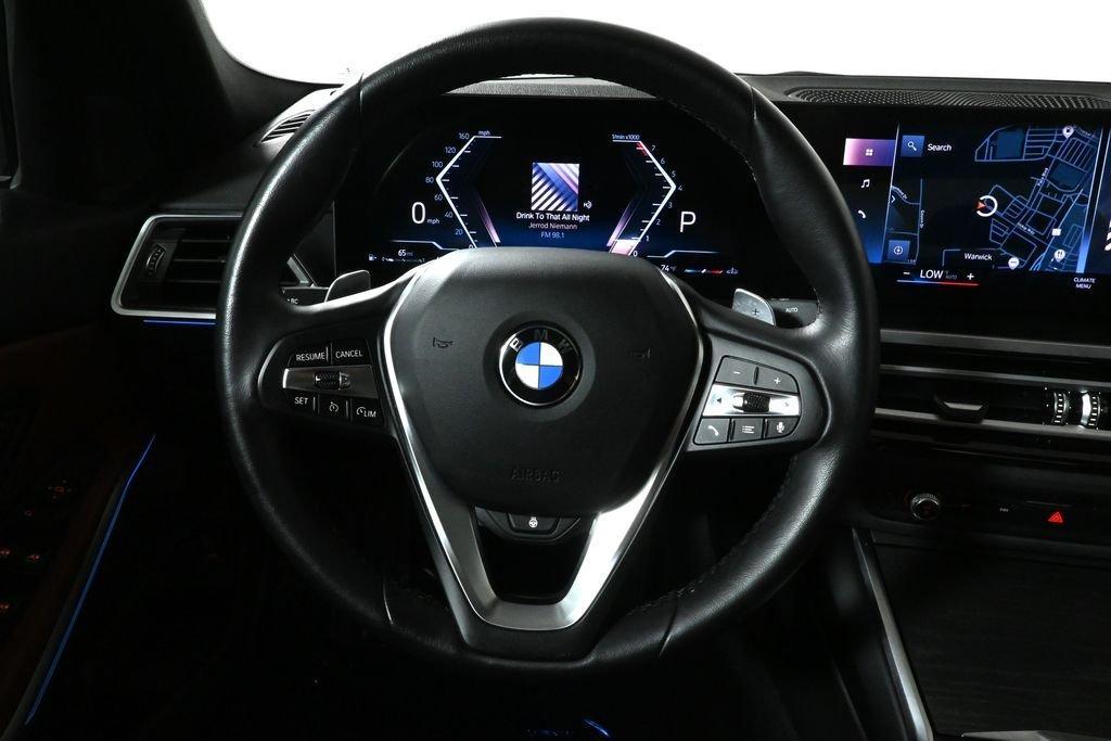 used 2023 BMW 330 car, priced at $37,395