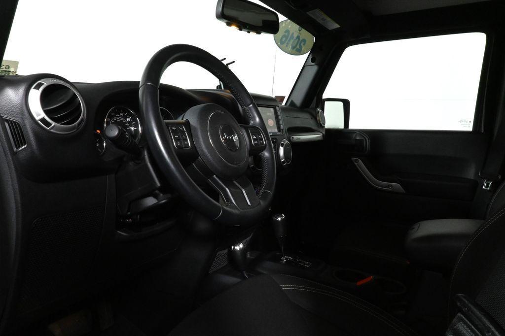 used 2016 Jeep Wrangler Unlimited car, priced at $17,695