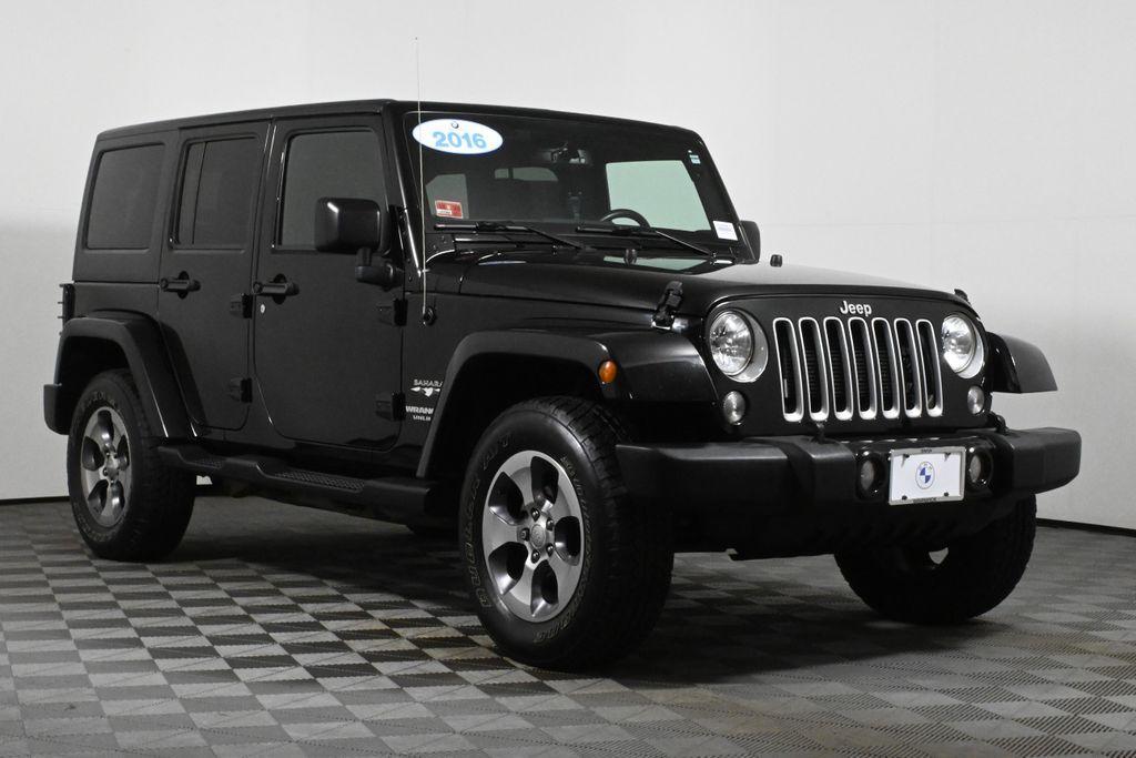 used 2016 Jeep Wrangler Unlimited car, priced at $17,695