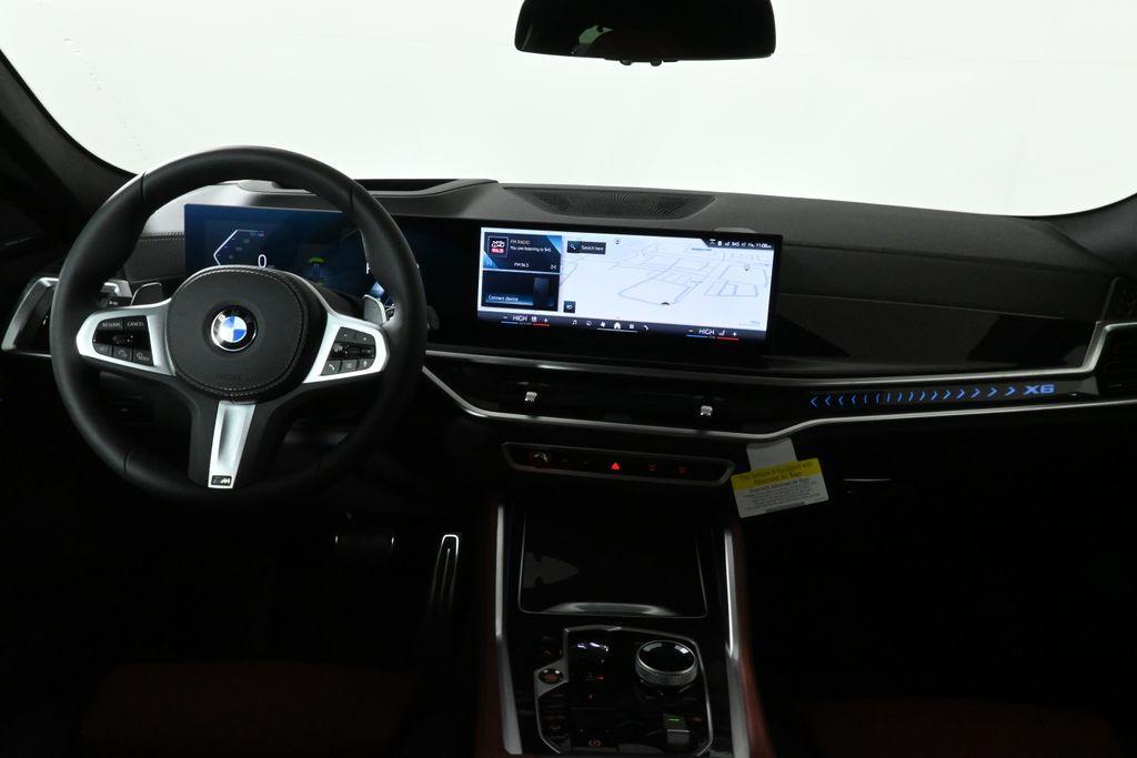 new 2025 BMW X6 car, priced at $86,955