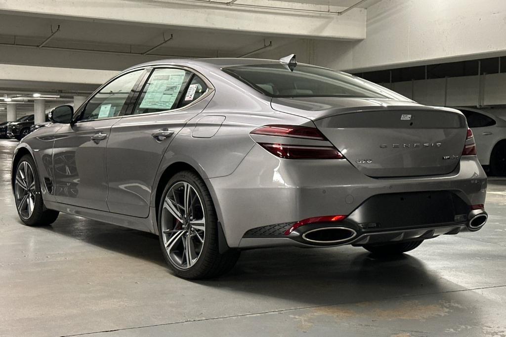 new 2025 Genesis G70 car, priced at $59,195