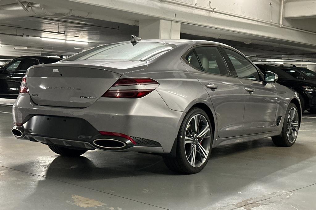 new 2025 Genesis G70 car, priced at $59,195