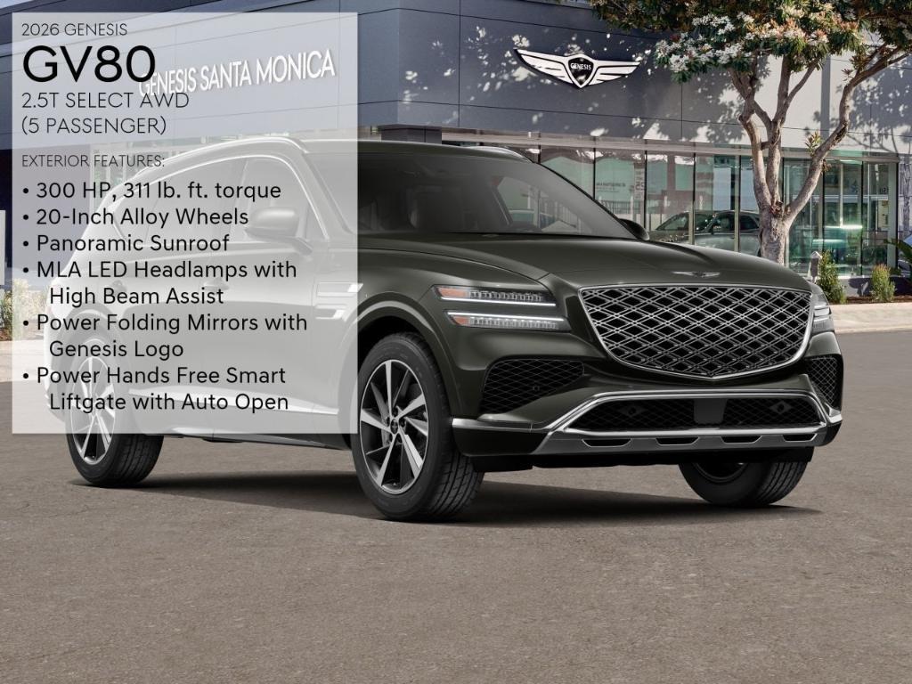 new 2026 Genesis GV80 car, priced at $66,920