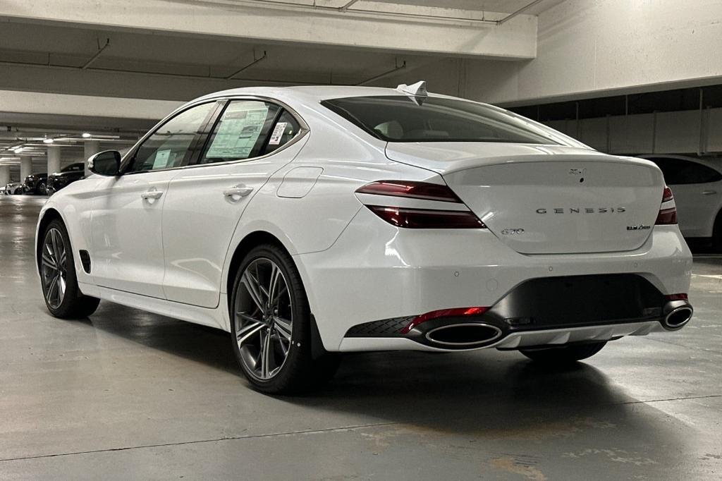 new 2025 Genesis G70 car, priced at $54,880