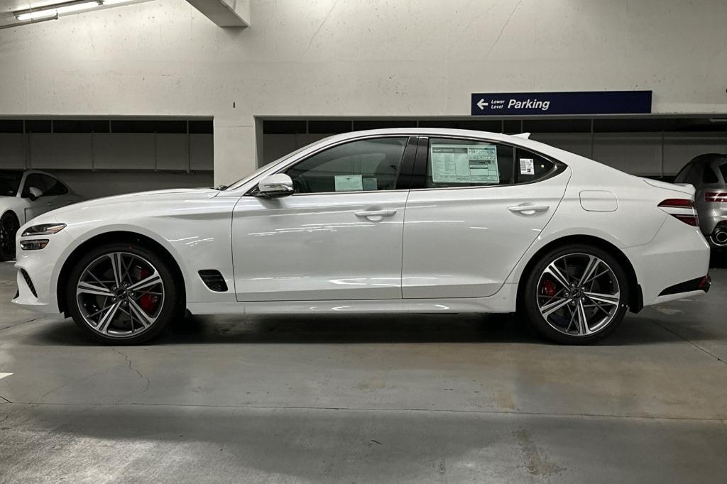 new 2025 Genesis G70 car, priced at $54,880