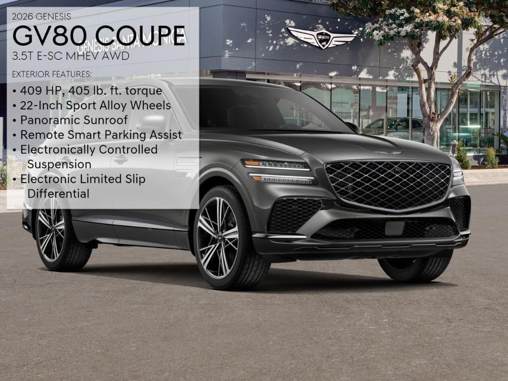 new 2026 Genesis GV80 Coupe car, priced at $90,295