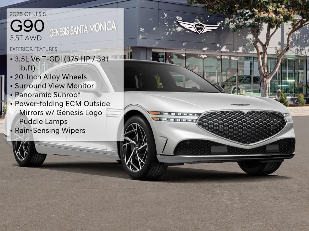 new 2026 Genesis G90 car, priced at $95,110