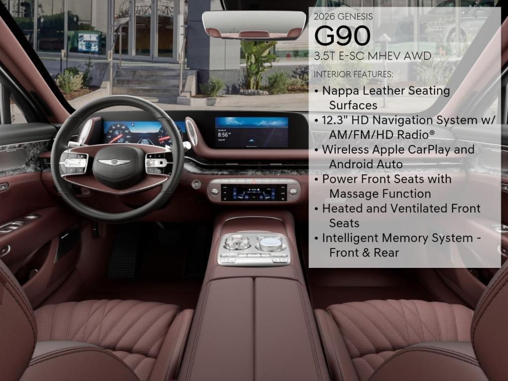 new 2026 Genesis G90 car, priced at $105,145