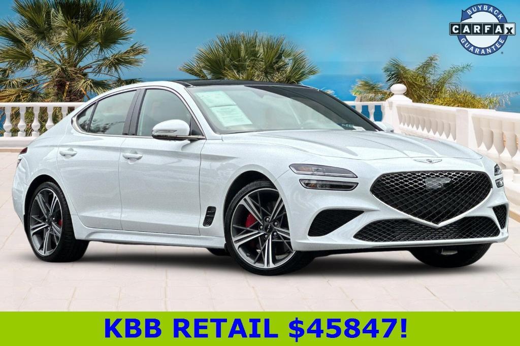 used 2025 Genesis G70 car, priced at $42,497
