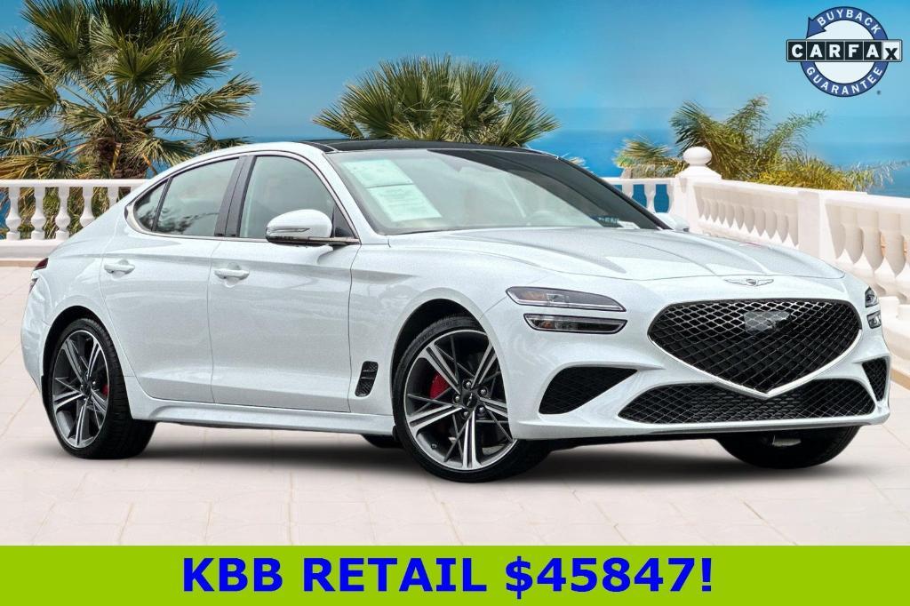 used 2025 Genesis G70 car, priced at $42,497