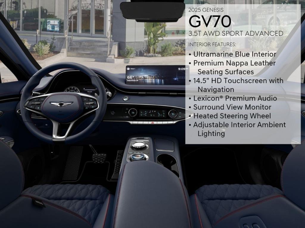 new 2025 Genesis GV70 car, priced at $61,805