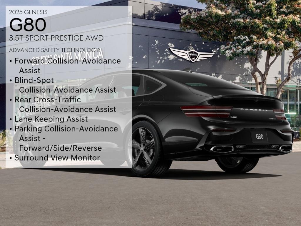 new 2025 Genesis G80 car, priced at $79,530