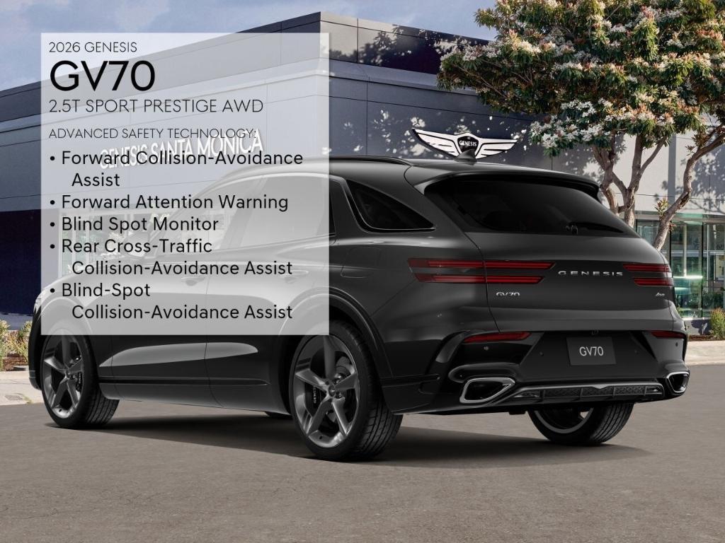 new 2026 Genesis GV70 car, priced at $61,285