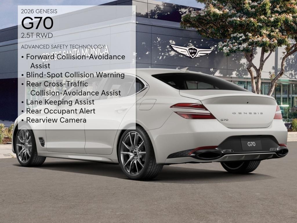 new 2026 Genesis G70 car, priced at $45,370