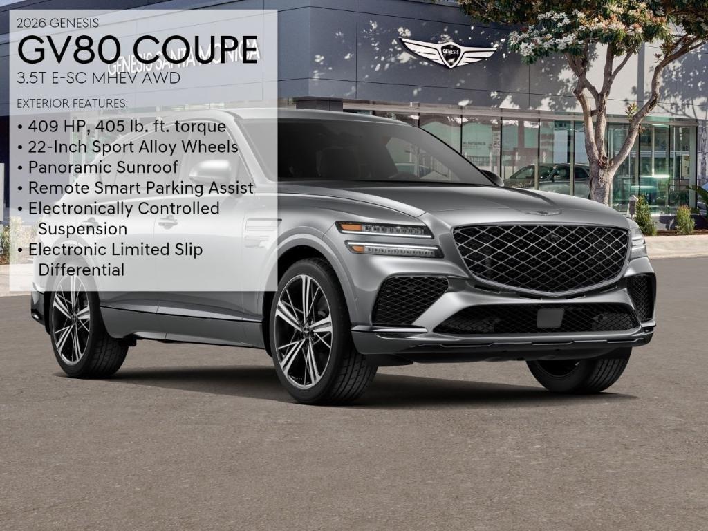 new 2026 Genesis GV80 Coupe car, priced at $90,003