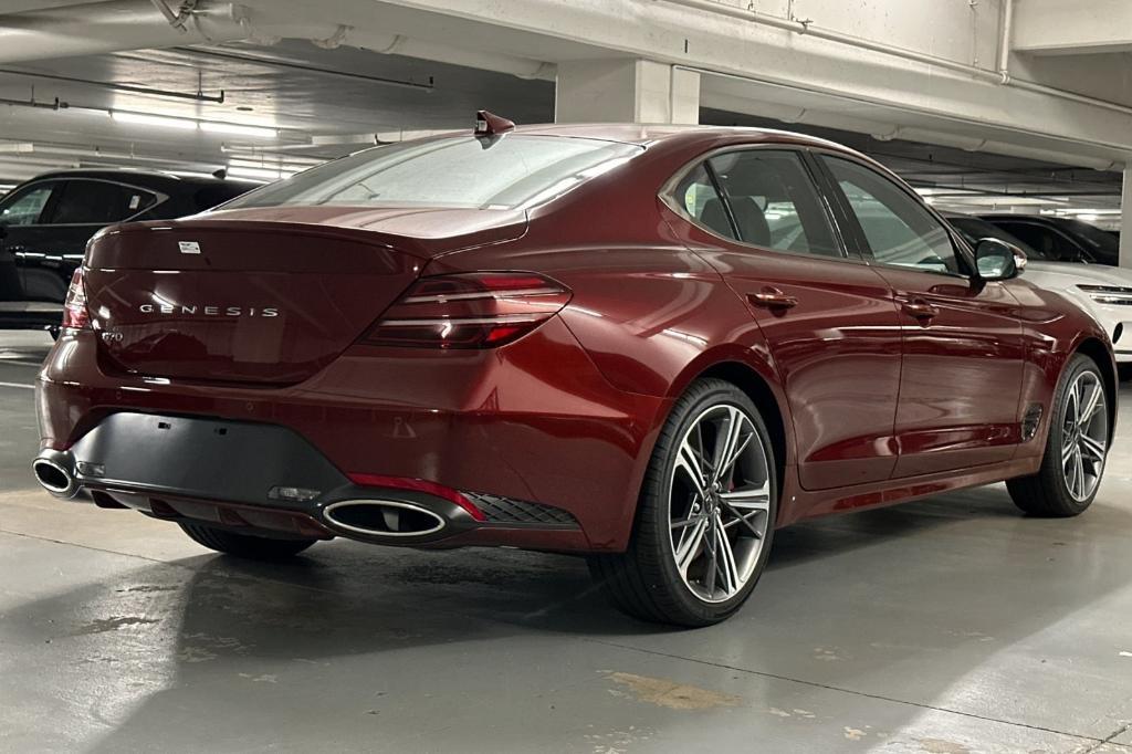 new 2025 Genesis G70 car, priced at $48,305