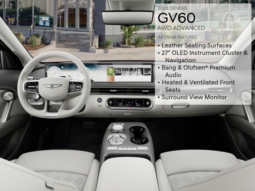 new 2026 Genesis GV60 car, priced at $56,070
