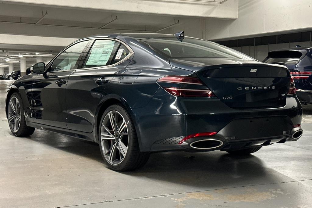 new 2025 Genesis G70 car, priced at $52,555