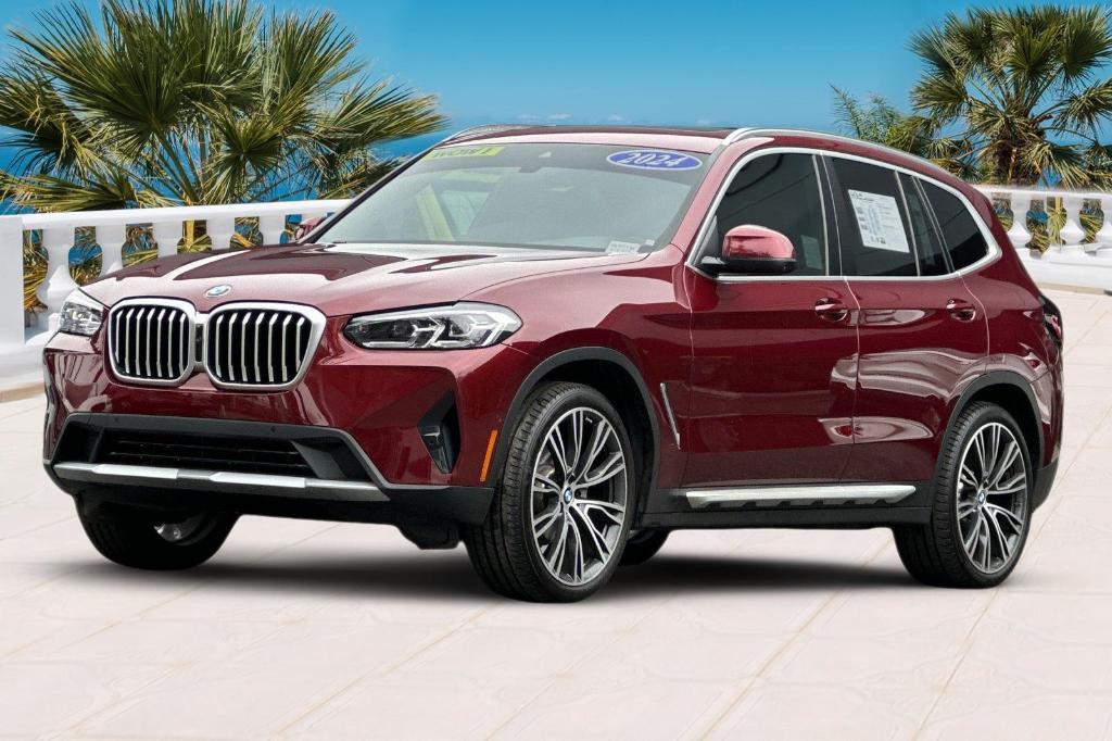 used 2024 BMW X3 car, priced at $40,359
