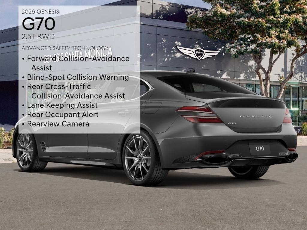 new 2026 Genesis G70 car, priced at $45,305