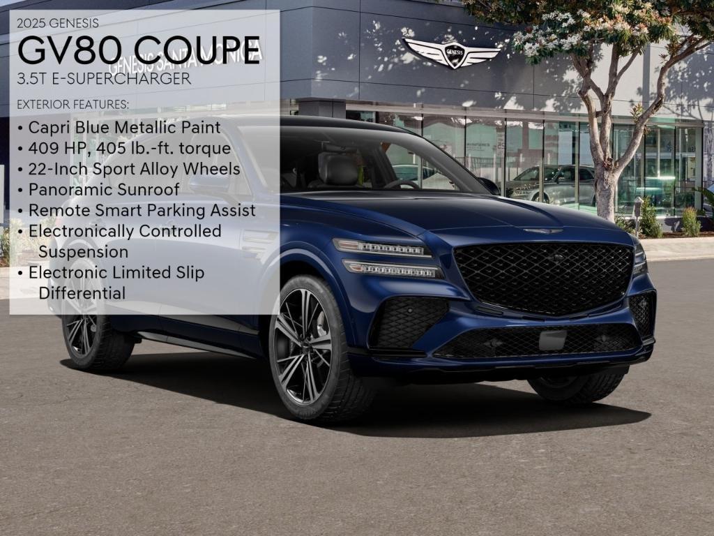 new 2025 Genesis GV80 Coupe car, priced at $88,420