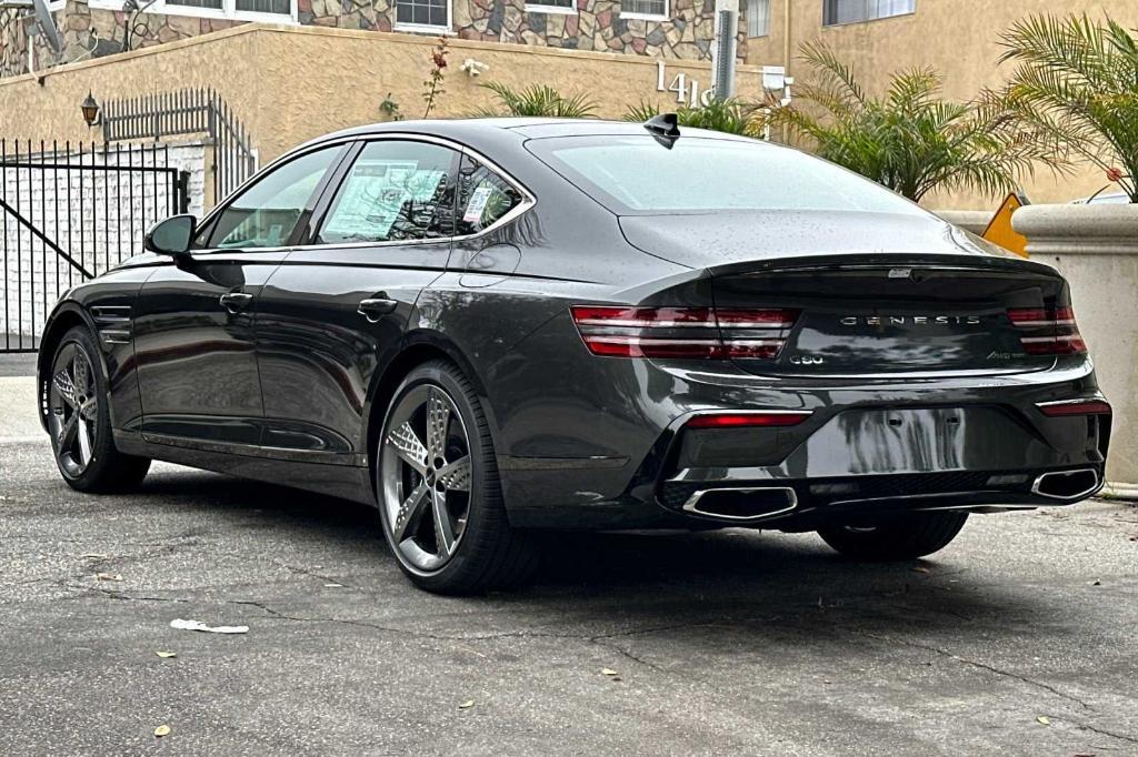 new 2025 Genesis G80 car, priced at $79,090