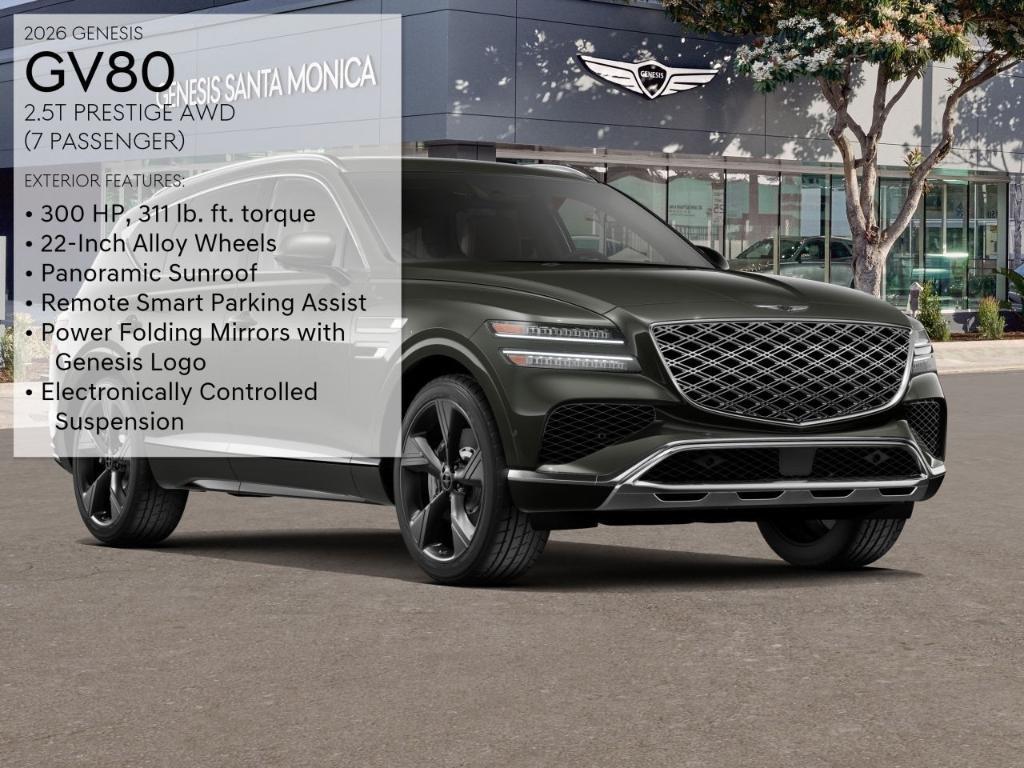 new 2026 Genesis GV80 car, priced at $76,420