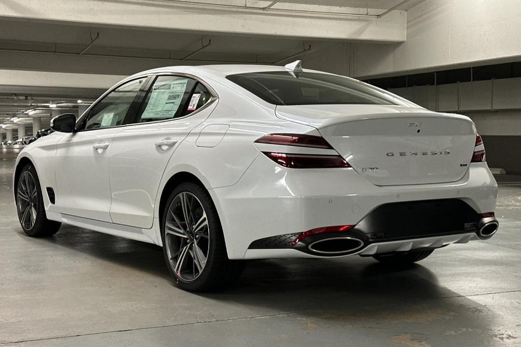 new 2025 Genesis G70 car, priced at $52,640