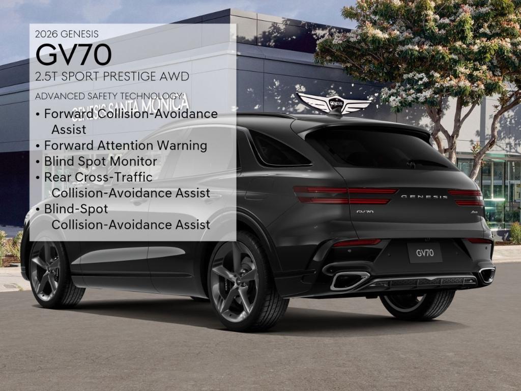 new 2026 Genesis GV70 car, priced at $61,560