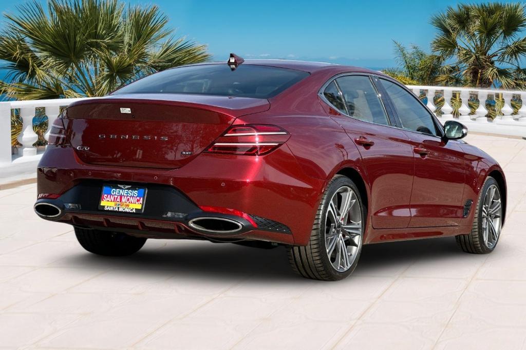 used 2024 Genesis G70 car, priced at $37,797