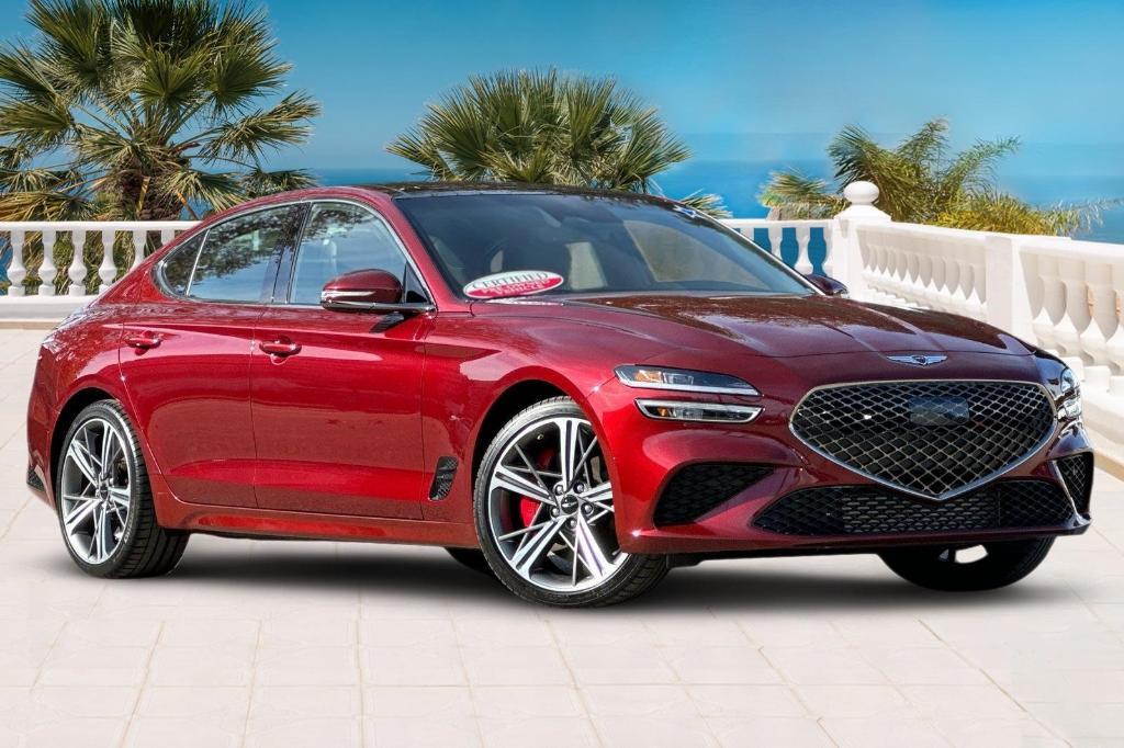 used 2024 Genesis G70 car, priced at $37,797