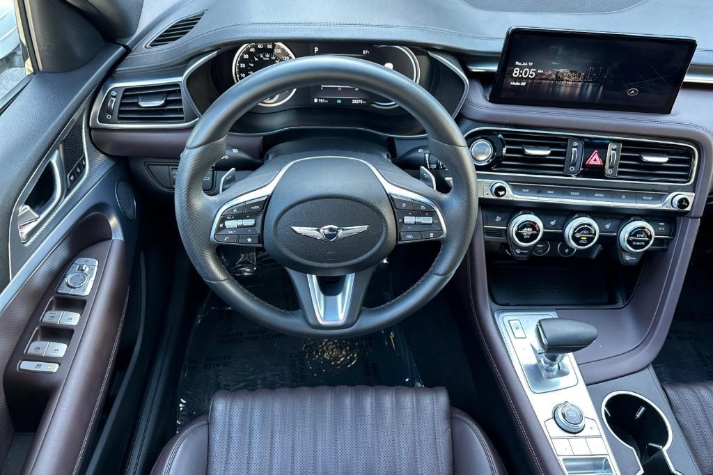 used 2022 Genesis G70 car, priced at $29,855