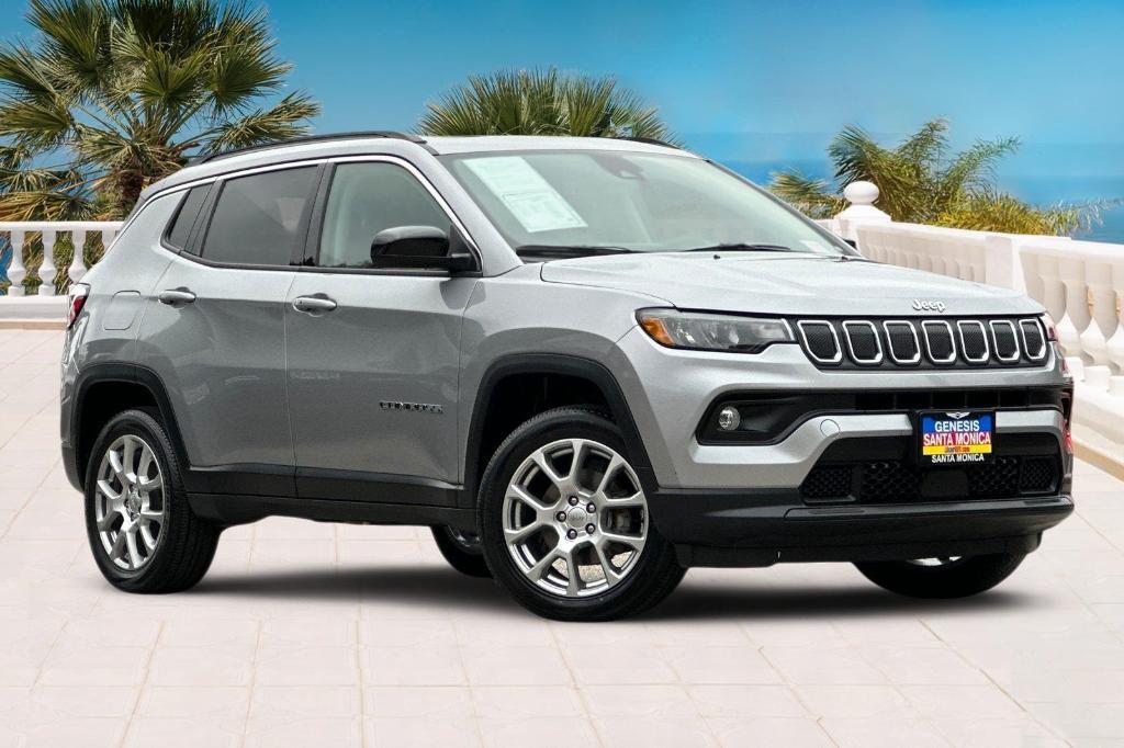 used 2022 Jeep Compass car, priced at $18,587