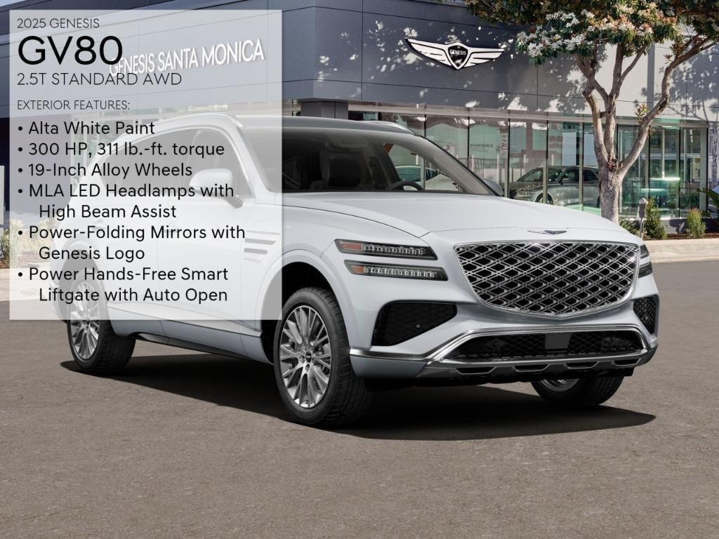 new 2025 Genesis GV80 car, priced at $60,780