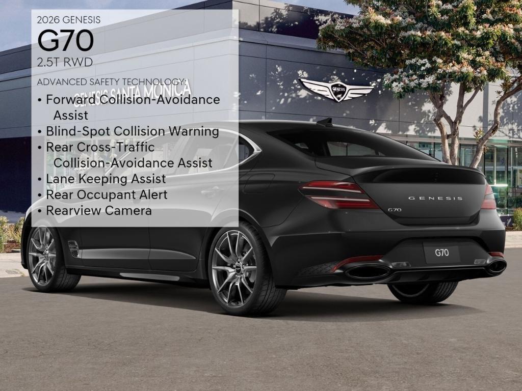 new 2026 Genesis G70 car, priced at $45,330