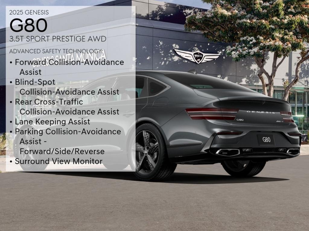 new 2025 Genesis G80 car, priced at $79,425