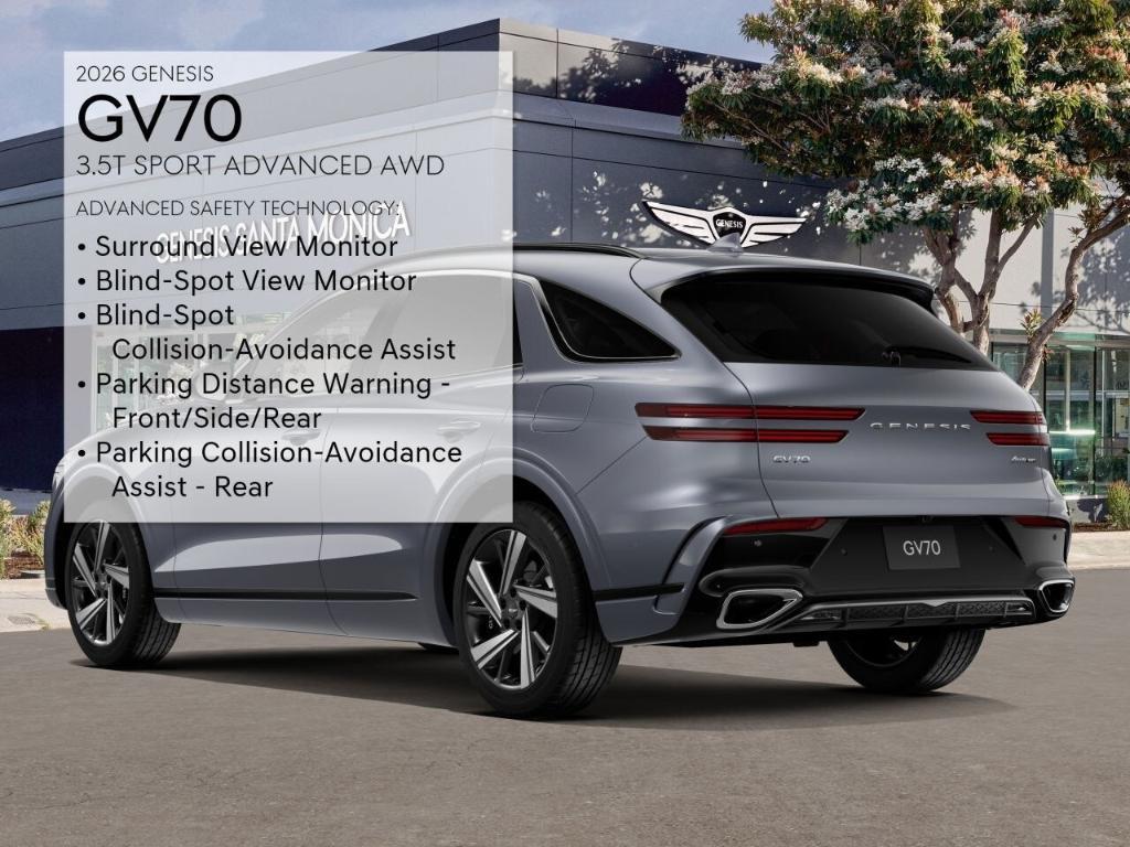 new 2026 Genesis GV70 car, priced at $67,160