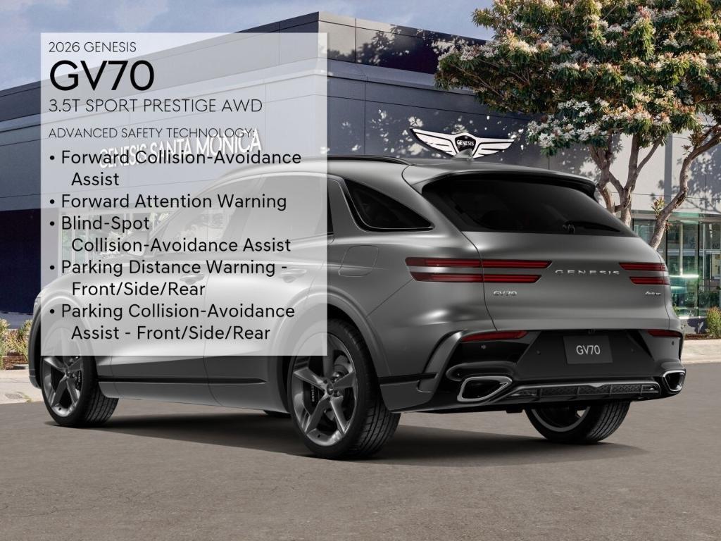 new 2026 Genesis GV70 car, priced at $73,610